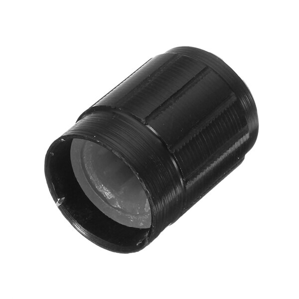 10 stk 13*17mm aluminiumslegering potentiometer knop hætte volumen kontrol knap hat sort rotationskontakt