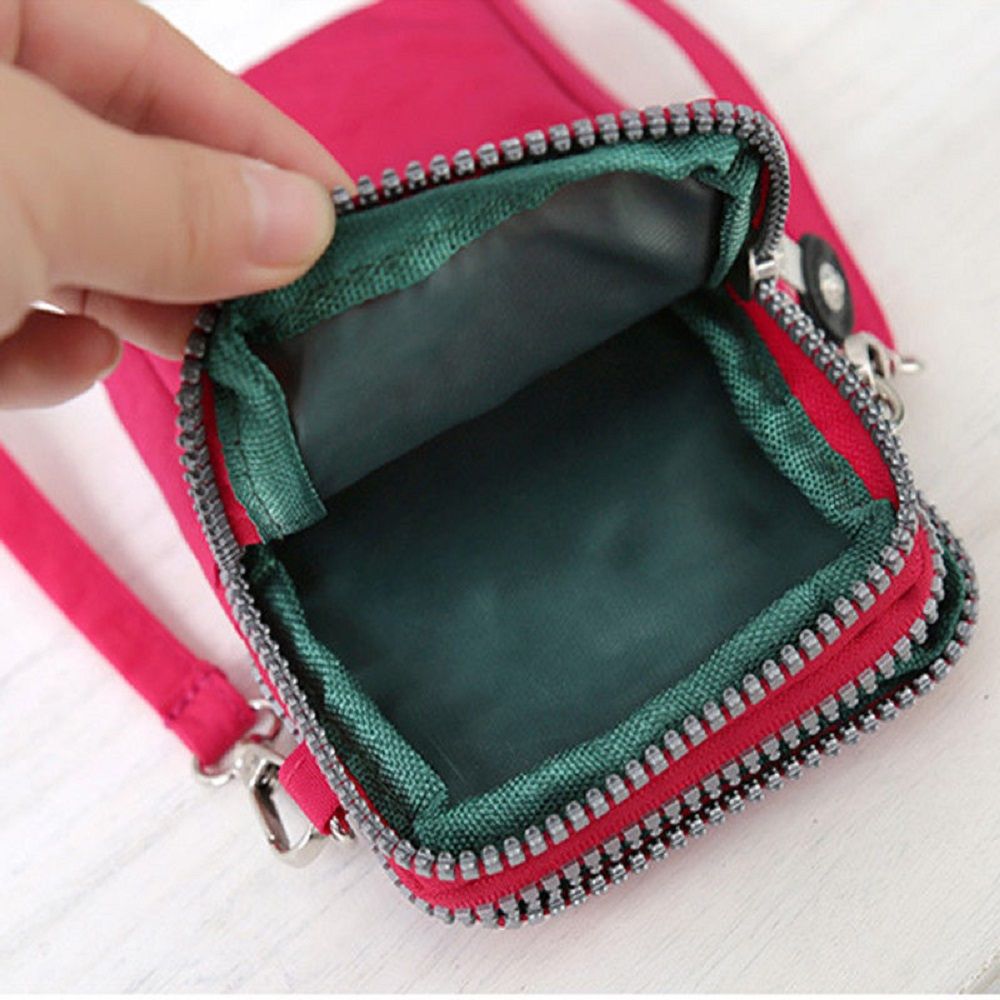 Moderne og klassisk cross-body mobiltelefon skuldertaske taske taske bælte håndtaske pung tegnebog nyeste