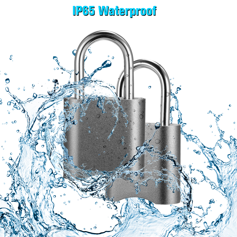 Wireless Lock Smart BT Lock with Phone APP Password/BT Connection Unlock No Keyhole No Keys Safe Lock for Home Security