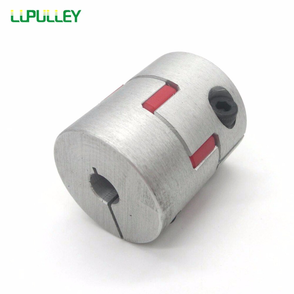LUPULLEY flexibel Kiefer Welle Koppler Klemme Pflaume Spinne Kupplung D55mm * L78mm Bohrung 10/11/12/12.7/14/15/16/17/18/19/20/22/24/25/28mm