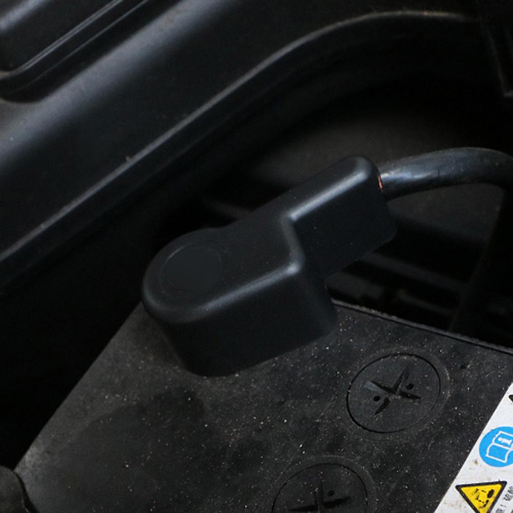 Bandeja de cubierta de Terminal de poste de electrodo negativo de baterías de coche ABS para Nissan Qashqai Dualis J10 -