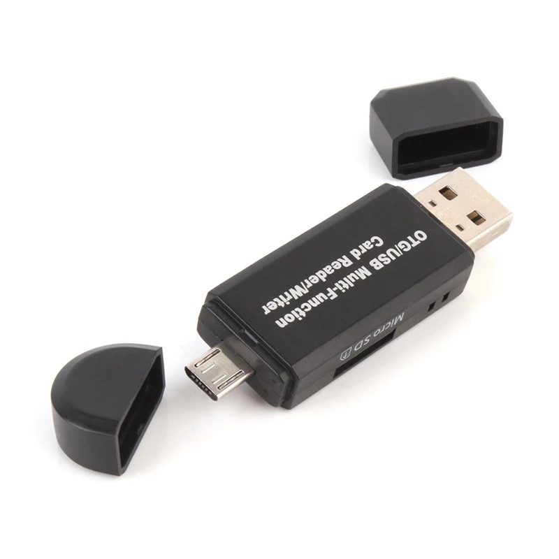 Usb 2.0 Kaartlezer Otg Micro Sd Kaartlezer Voor Xiaomi Honor Flash Drive Smart Memory Kaartlezer Micro Usb kaartlezer