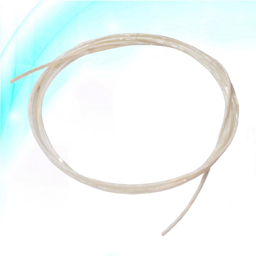 Guiar Binding Purfling Strips Edge Trim Inlay Body Project for Guitar Bass (White)