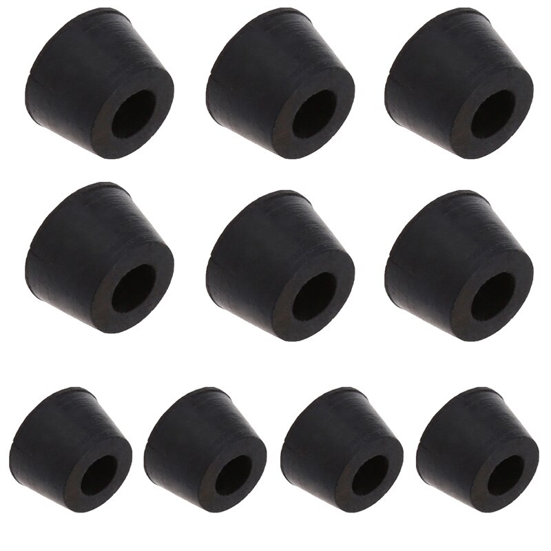20 Pcs Rubber Instrument Case Non-slip Cabinet Box Foot Bumpers Feet 17x10x14mm J6PD
