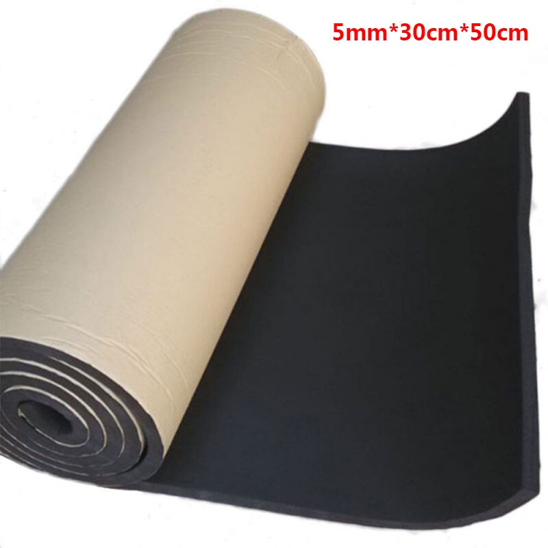 car sound insulation rubber foam acoustic foam soundproofing vibration isolation Water Pip noise cotton: Default Title