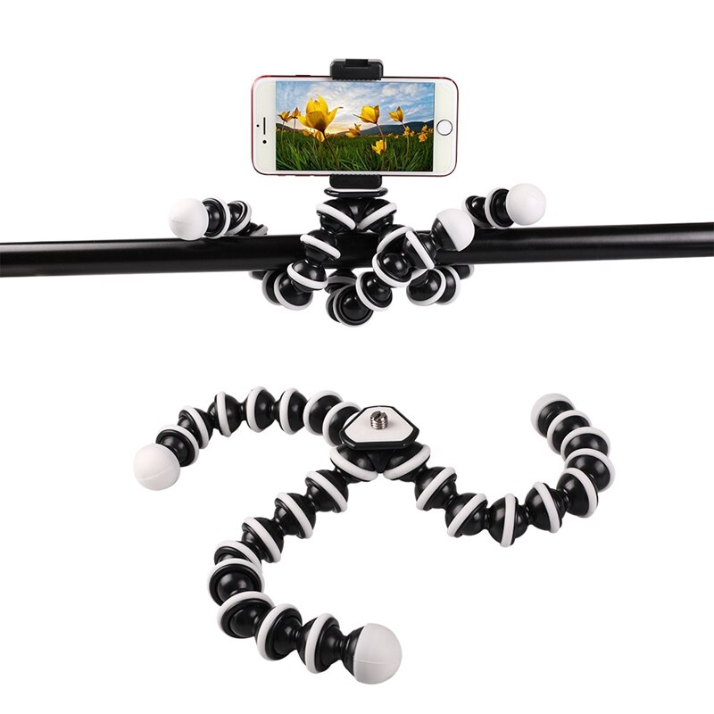 Voor Gopro Slr Digitale Camera Mobiele Telefoon Flexibele Octopus Statief Xl L M S Maat Standhouder Statief Met Telefoon beugel