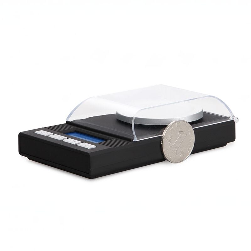 100g 0.001g LCD Digital Jewelry Scales Lab Weight High Precision Scale Medicinal Use Portable Mini Electronic Balance Backlight