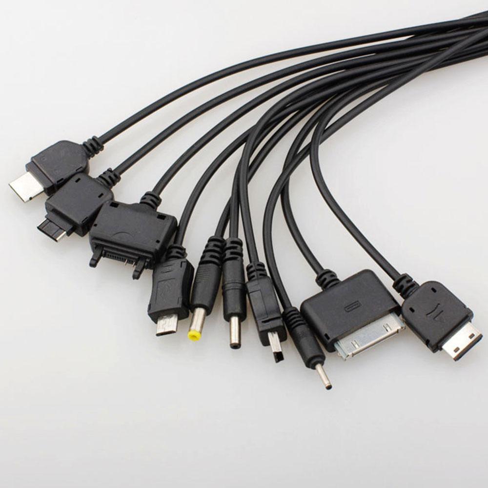 Universal USB Charger Cable Multi Model 10 In 1 Cell Phone Charge Lightweight for Phone Computer Ipad