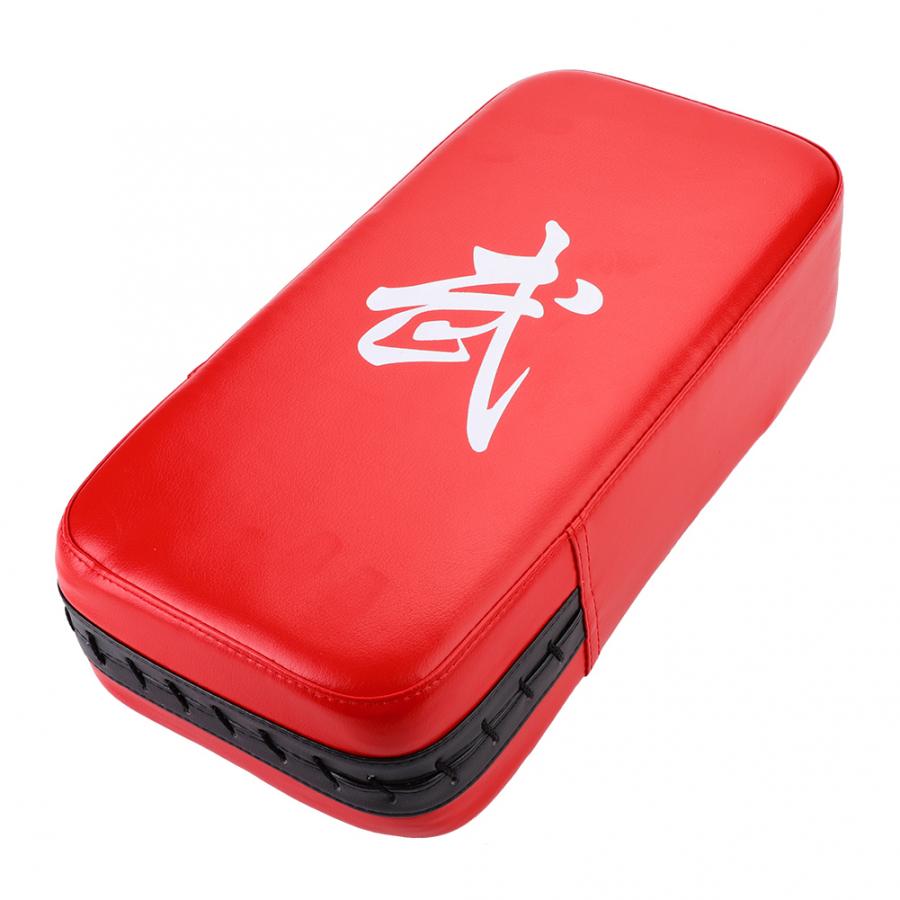 1 Uds bolsa para golpes de boxeo almohadilla arena bolsa Fitness Taekwondo MMA almohadilla de patada de mano PU cuero equipo de entrenamiento Muay Thai pie Target S