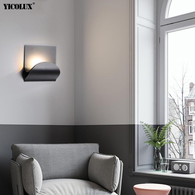 Wandlampen Moderne stijl slaapkamer led-verlichting woonkamer wandverlichting indoor lampen warm wit licht