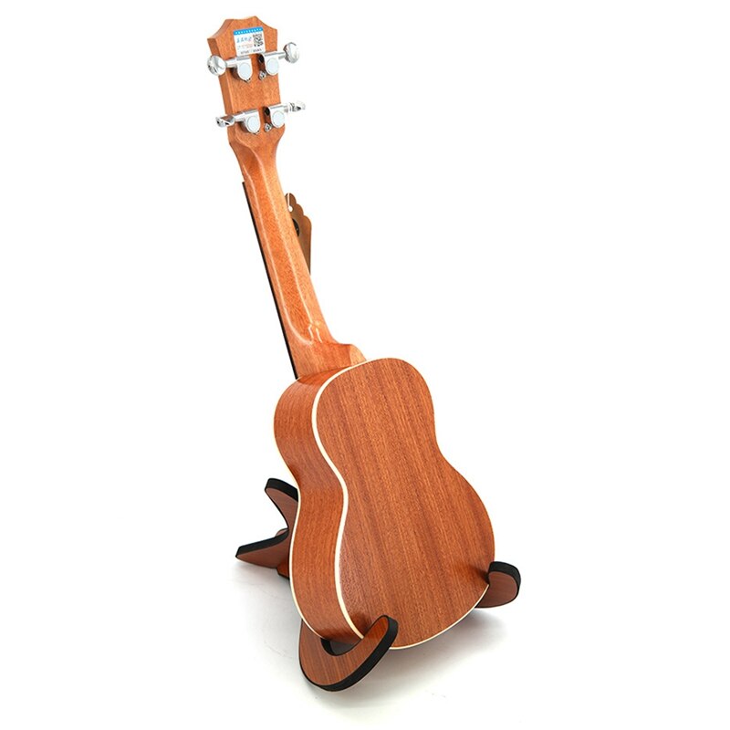 21Inch Ukulele Soprano Four-Strings Hawaii Mini Guitar Ukulele Acoustic Guitar Heart Pattern For Beginners Adult Starter