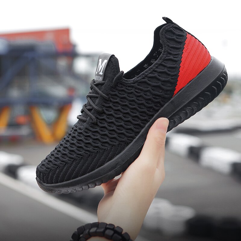 Goedkope tennisschoenen voor heren, licht ademend, sportschoenen voor heren, stabiliteitsschoenen voor heren, sportschoenen voor heren, platte sneakers