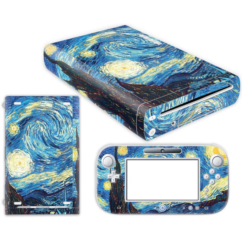 Vinyl Skin Sticker for Wii U Console and Controller: TN-WiiU-0261