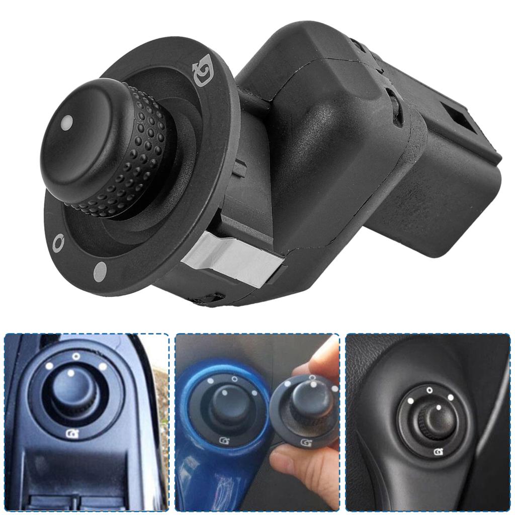 Botón de interruptor de control de espejo retrovisor eléctrico eléctrico 8200676529 8200214921 Repuesto para Renault Clio Mk4 Modus Captur