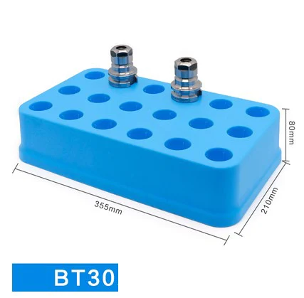 BT40 Tool Holder BT30 BT50 Storage Box Rack Milling Cutter Case Hard Plastic Tool Holder Organizer CNC Machining Center Tools: 32mm