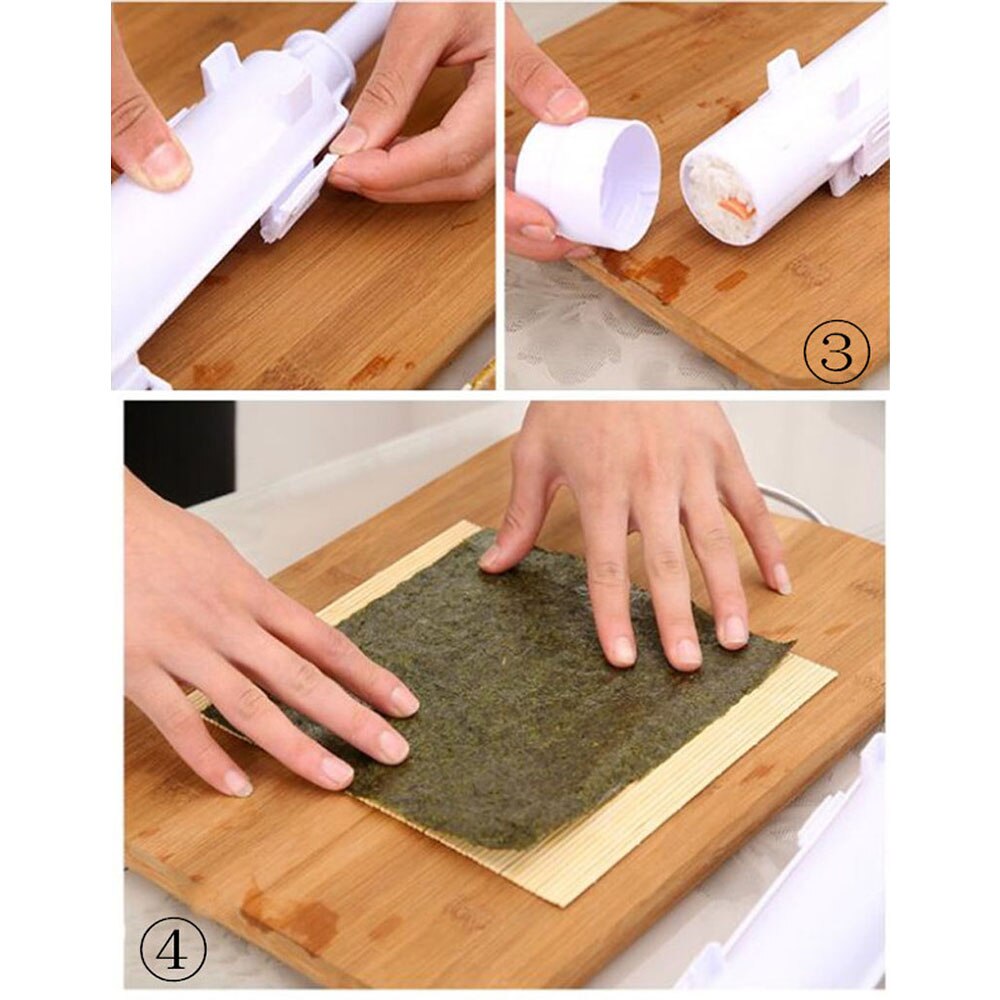 thumbnail image 2 of TIKA 10-Piece DIY Sushi Making Kit – Complete Roller, Mold & Tool Set For Home Prep 2 of 4