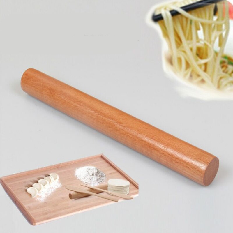 Keuken Accessoires Fondant Taart Decoratie Rollen Deeg Roller Multifunctionele Koken Gereedschap Massief Hout 4 Size Rolling Pin