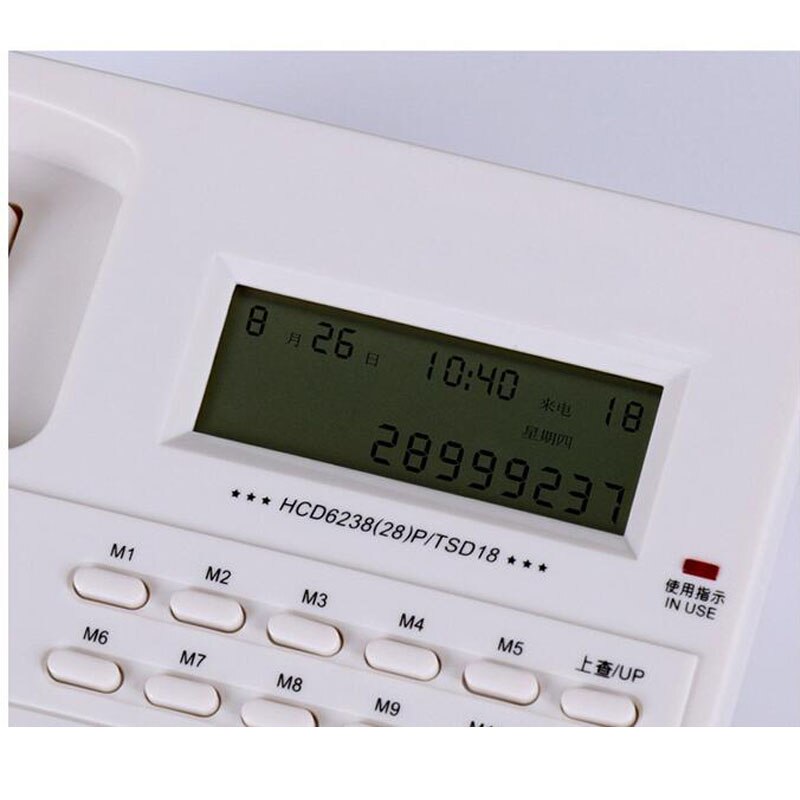 Household Fixed Wired Landline Telephone Office Landline Caller ID Cordless Phones For Home Business Hotel