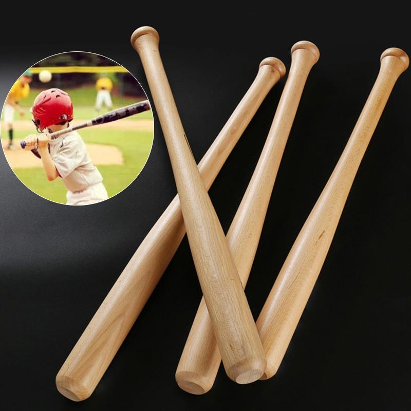 Bat Wood Career Heavy Duty Fitness Body 54cm Log Baseball Hardwood Bats for Polishing Baseball Solid