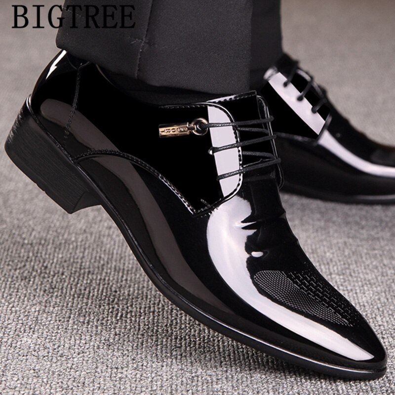 Bruiloft Schoenen Mannen Jurk Italiaanse Business Schoenen Mannen Oxford Lederen Coiffeur Formele Schoenen Mannen Elegante Zapatos Oxford Hombre Bona