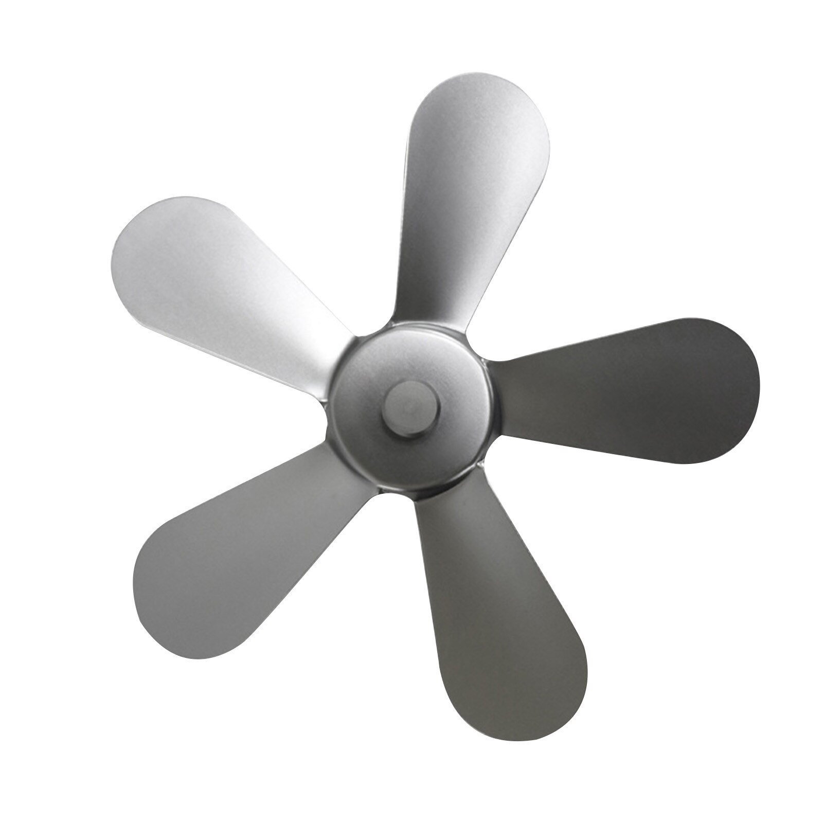 Winter Fireplace Fan 5 Blades Heat Powered Stove Fan Log Wood Burner Ecofan Quiet Home Fireplace Fan Efficient Heat#h3: D