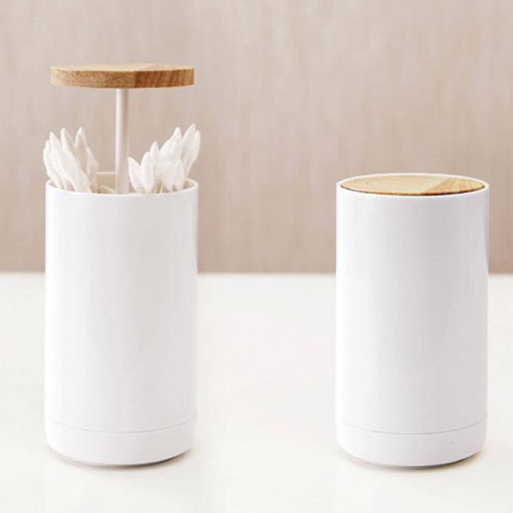 Contenedor para palillos de dientes de gran , contenedor automático para palillos de dientes, hisopos de algodón, dispensador de mondadientes, herramientas de soporte