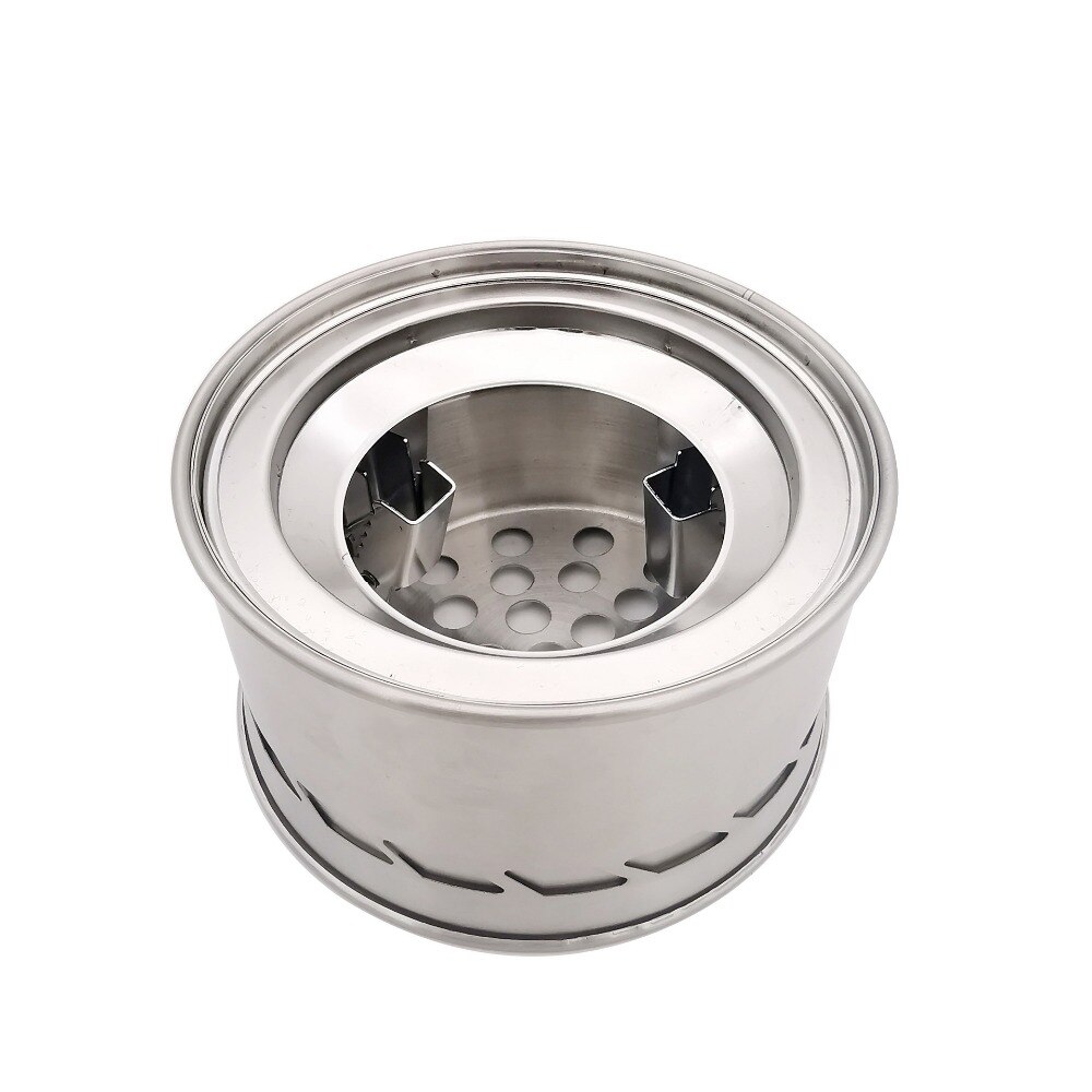 Wood Stove Lightweight Folding Wood Stove Outdoor Camping Stove Picnic Cooking Burners Backpacking Furnace