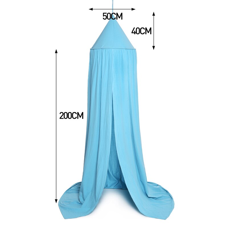 anti Zanzara Del bambino Del Cotone Baldacchino di Zanzara Della Principessa Netto Letto A Baldacchino Della cupola Letto per Bambini Decorazione Della stanza da Letto A Baldacchino