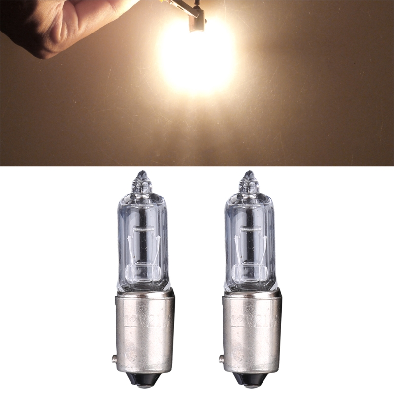 2x BAY9s H21W 12V 21W Blinker BAY9S Glühbirnen Bajonettbirne Auto Halogenlampe Lampe