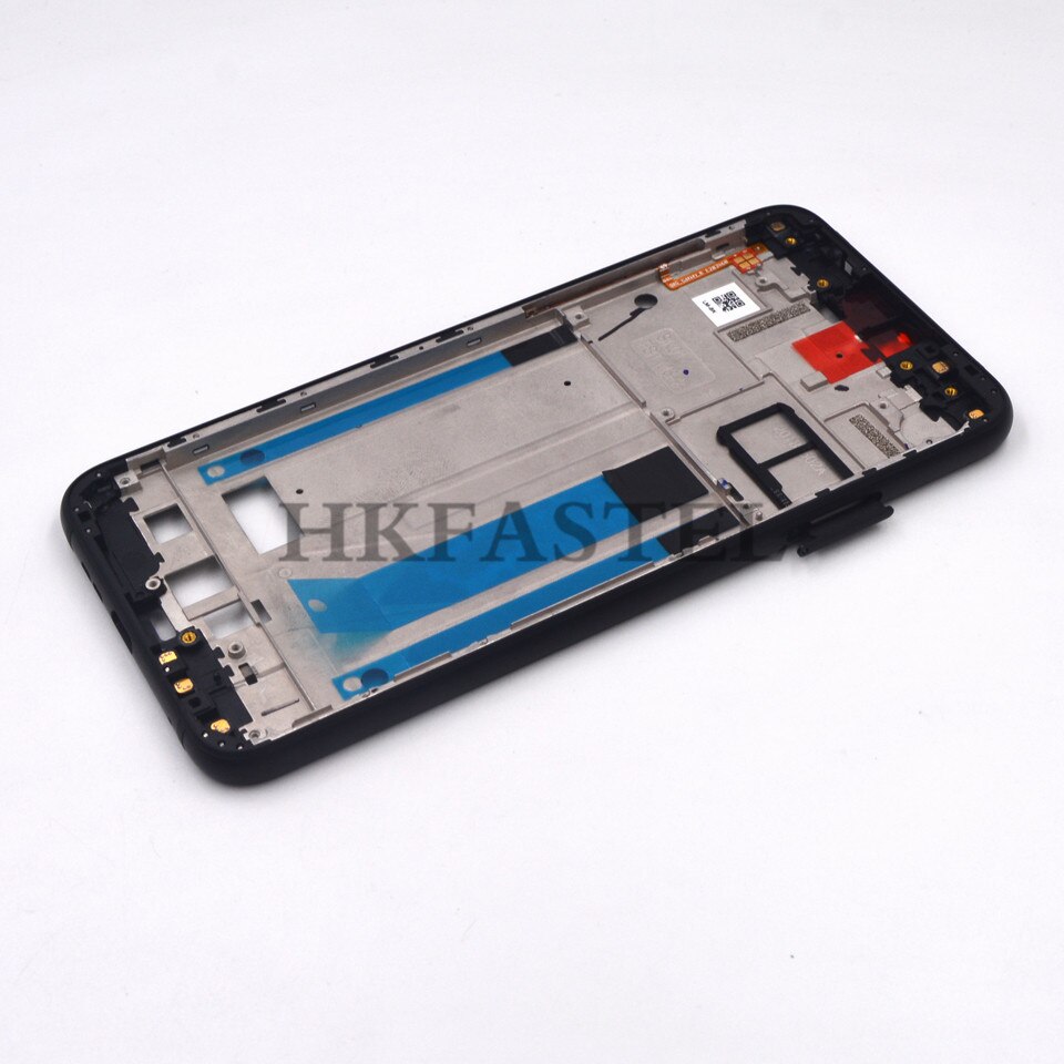 For Nokia 6.1 Plus X6 Original Housing Mobile Phone Front LCD Frame Back battery door cover SIM card tray volume power key flex