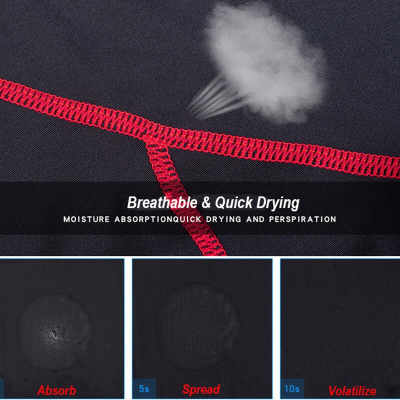 Men&#39;s Quick Dry Running T-Shirt Compression Shirts Long Sleeve Men Sport Jogging Fitness Sportswear Tops Training Suit