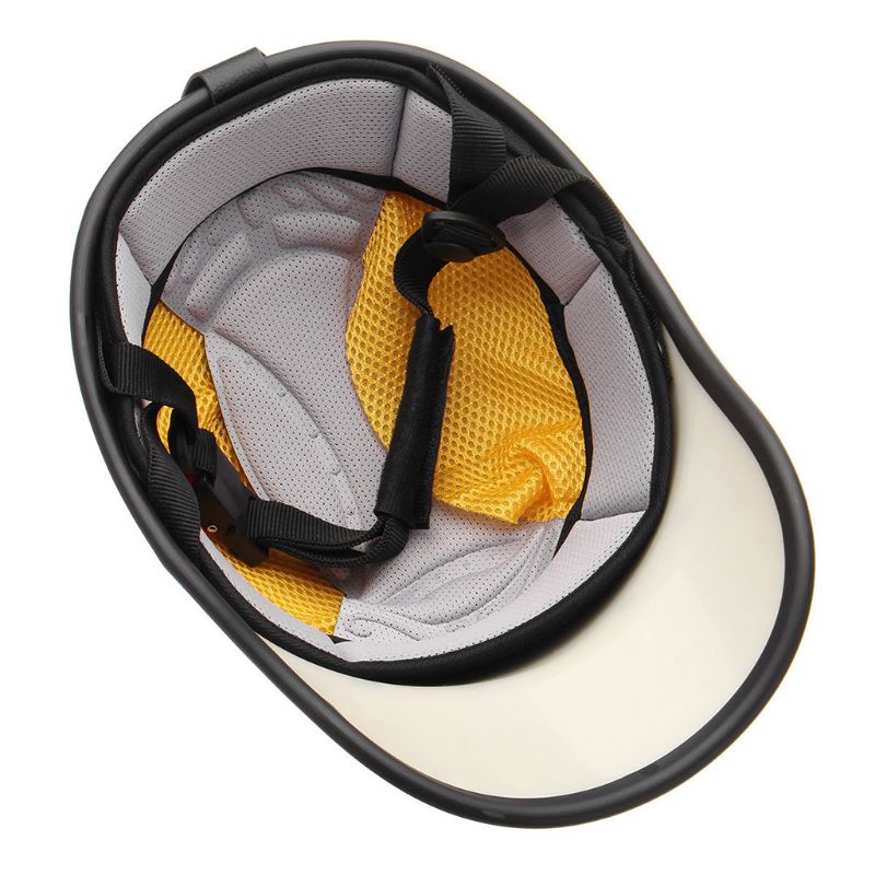 Motorfiets Half Helm Baseball Cap Half Helm Anti-Uv Veiligheid Harde Hoed
