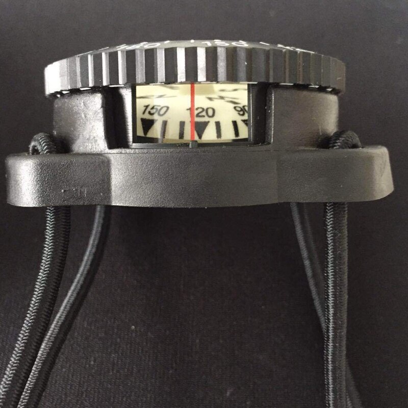 Bungee Koord Kompas Onderwater 100M Duiken Professionele Waterdichte Navigator Scuba Lichtgevende Kompas Voor Zwemmen Duiken Scuba Ou