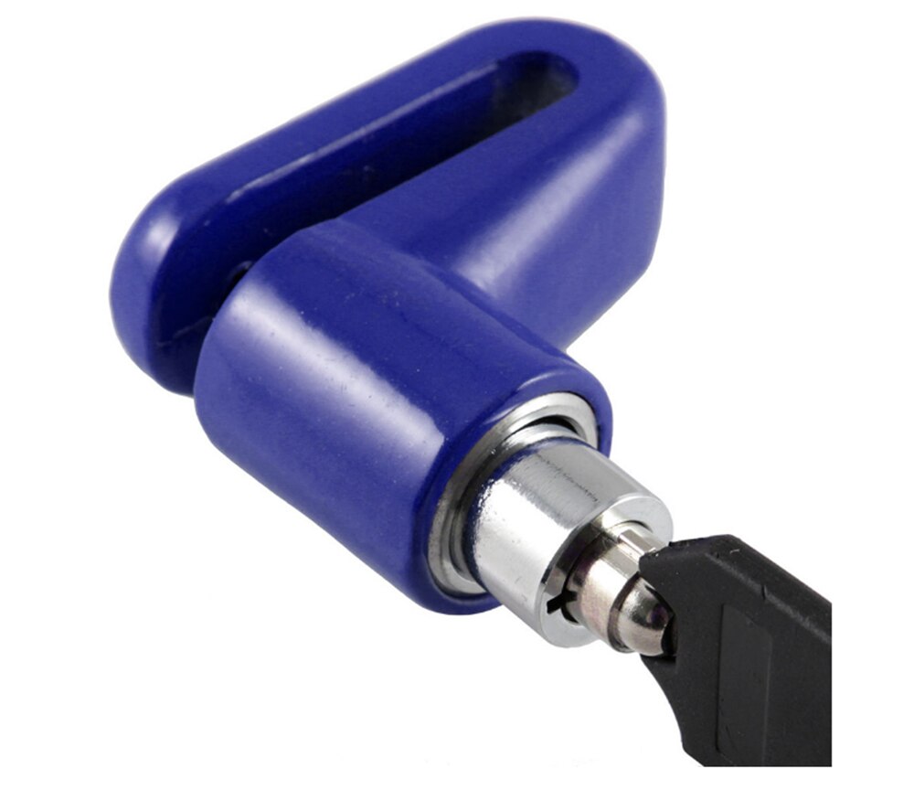 Bloqueo del disco de freno antirrobo de la rueda de la bicicleta del scooter de la motocicleta para Kawasaki Z800 E versión NINJA 250 300R Z250 z300: dss-Blue