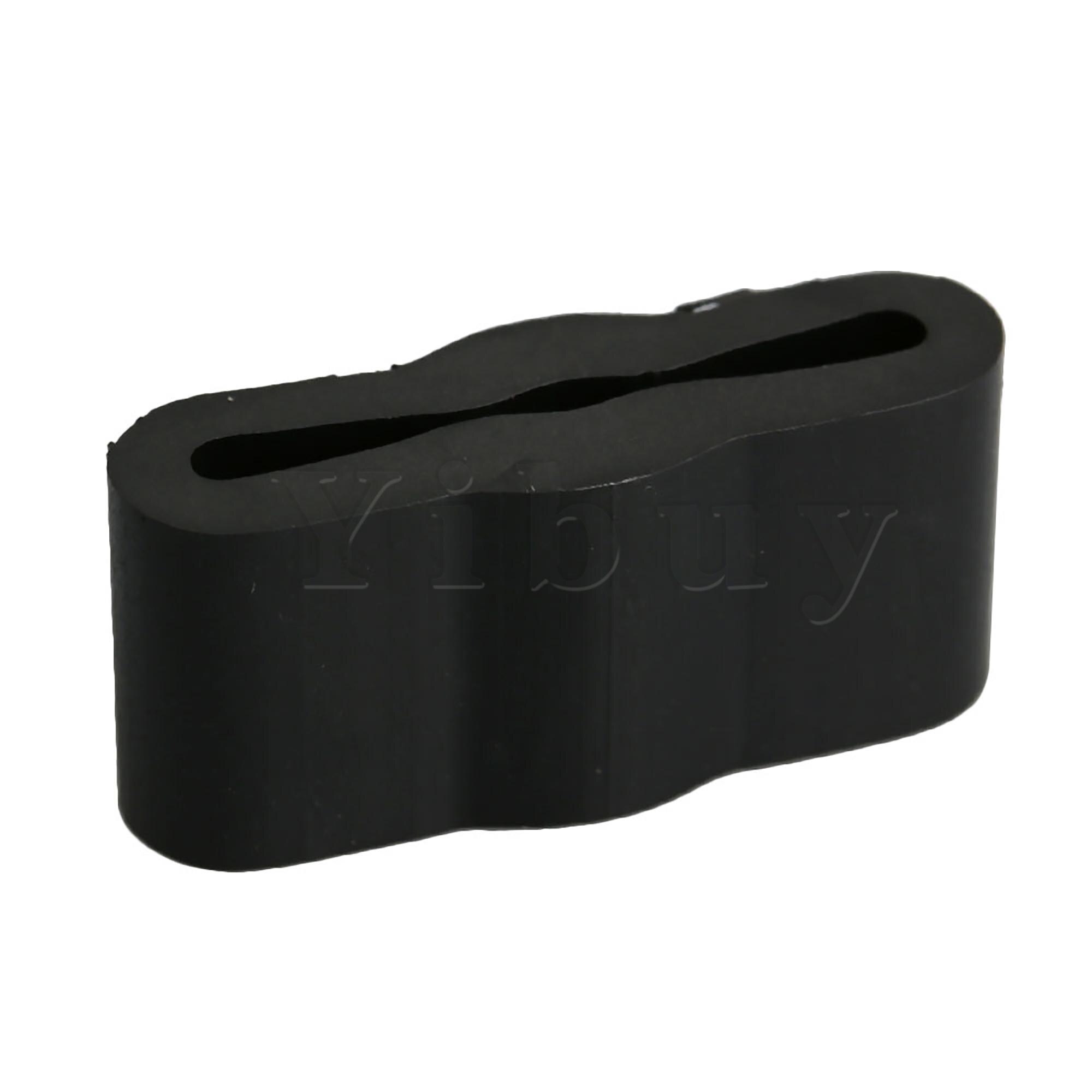 2 x Black Plastic Dishwasher Friction Pad 8268961 WP8268961 LP12954