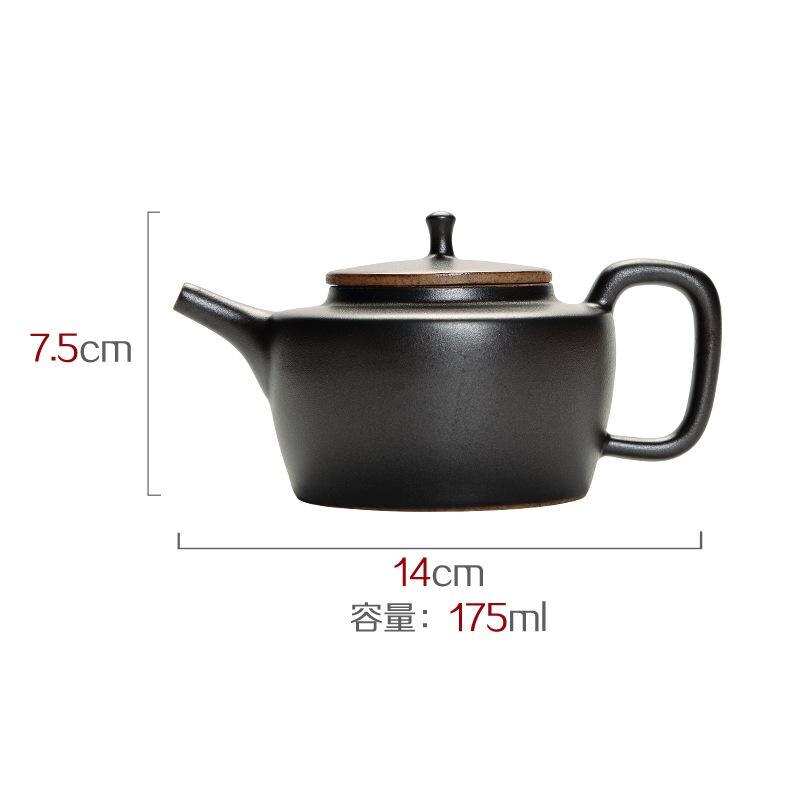 Japansk stengods tekanna keramik japansk keramisk tekanna vattenkokare kinesisk tekanna japansk teservis drinkware: 3
