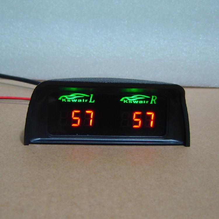 Car Cab Air Pressure Display Meter Accu Pneumatic Suspension Control System Dual Display