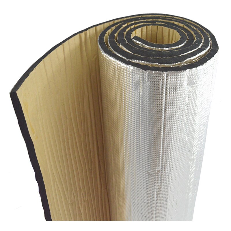 50cm*400cm Car Hood Engine Firewall Heat Mat Deadener Sound Insulation Adhesive Heat Insulation Material For Roof And Glass