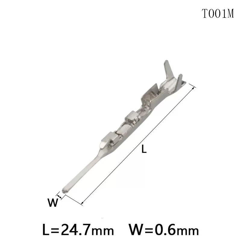 T001MF TS verzegelde serie draadterminal Krimpterminal auto-elektrische vrouwelijke terminal 8240-0287 8240-0288 8100-3456: Donkergrijs