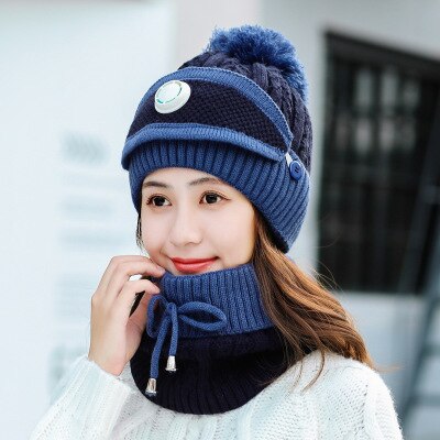 Gorro de aviador con mascarillas para niños y adultos, gorro impermeable de piloto, protección para las orejas, pasamontañas, de invierno,: Blue 3