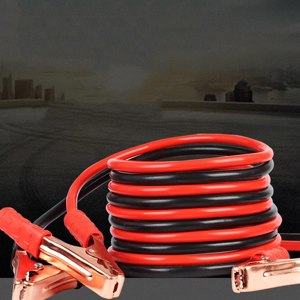 3.6m bil nødsituationer jumper kabler stik forlænger kabel batteri kabel clips bil jumper wire start klemme: Default Title
