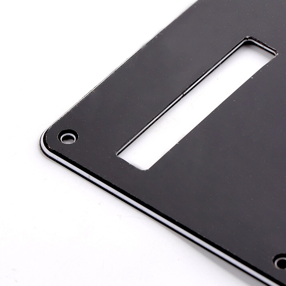 Pickguard Tremolo Cavity Cover Backplate Back Plate 3Ply For Fender Stratocaster Strat Modern Style Electric Guitar