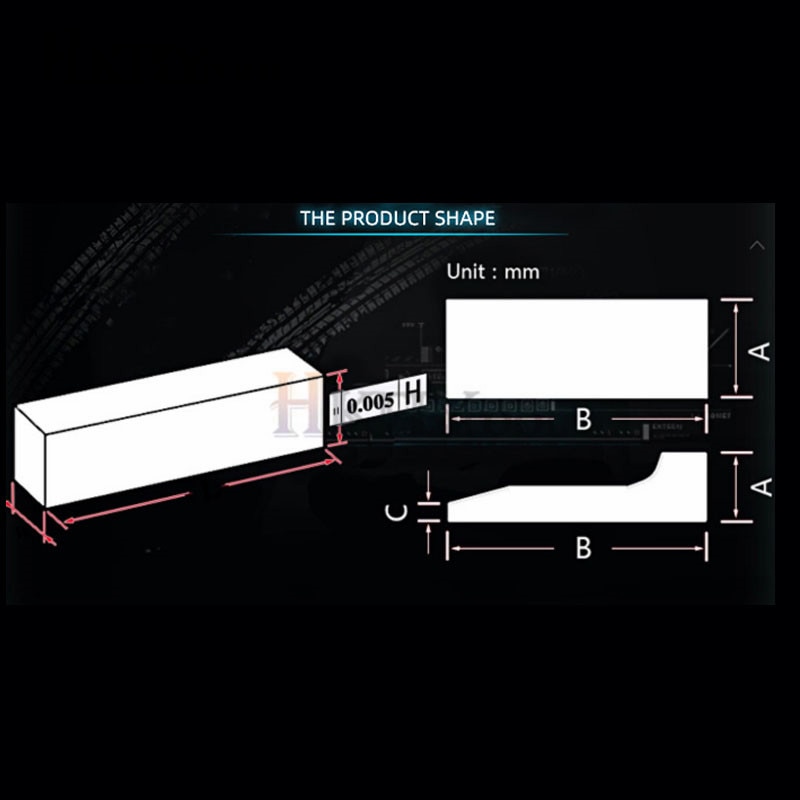 150X9 Mm 150X8.5 Mm 18 Pcs 9 Pairs Precisie Parallel Set, Parallelliteit: 0.01 Mm, Parallel Block Gauge Set