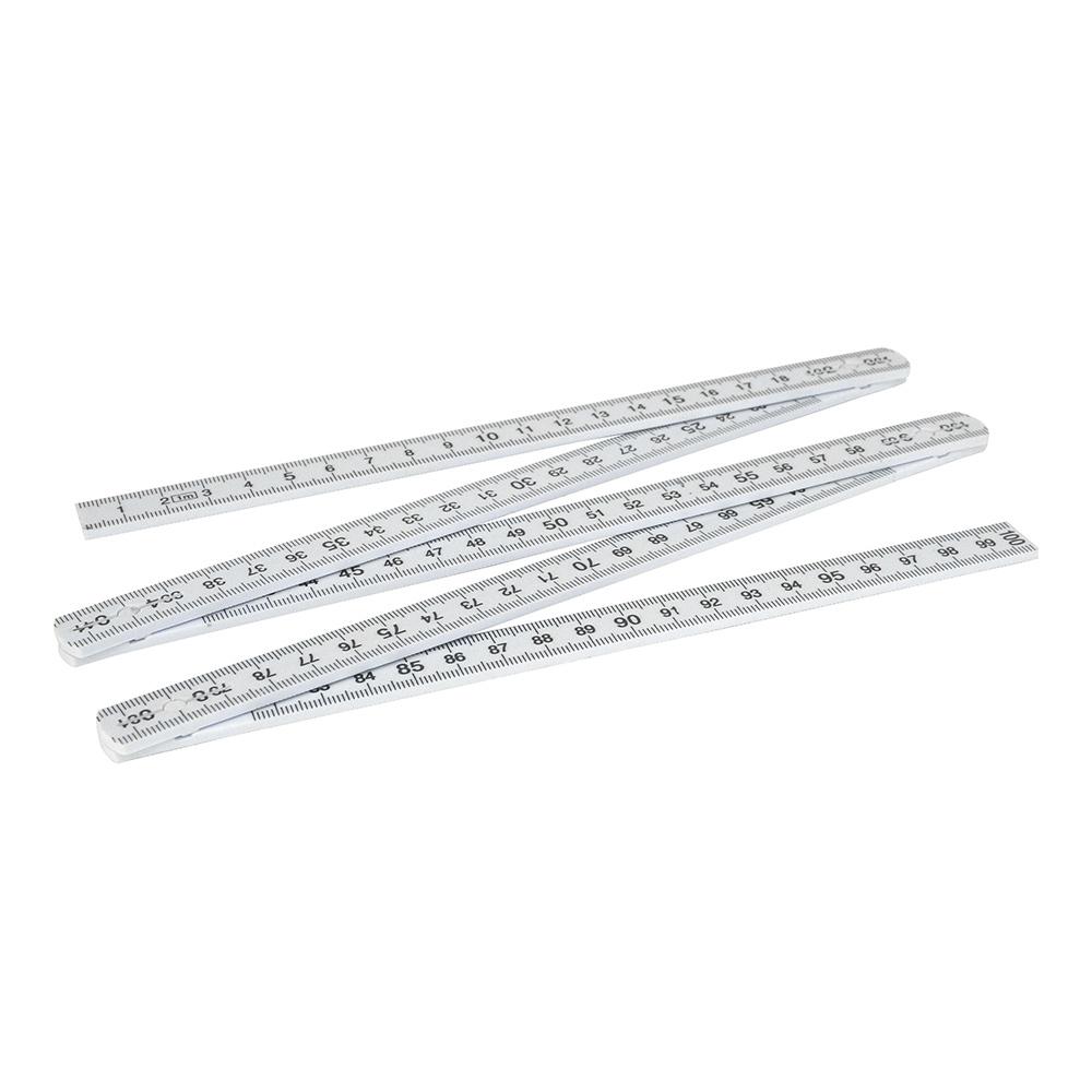 1 Meter Slide Five-Parts Fold Up Rulers Folding Versatile Inside Reading Carpenter's Ruler Education Meter