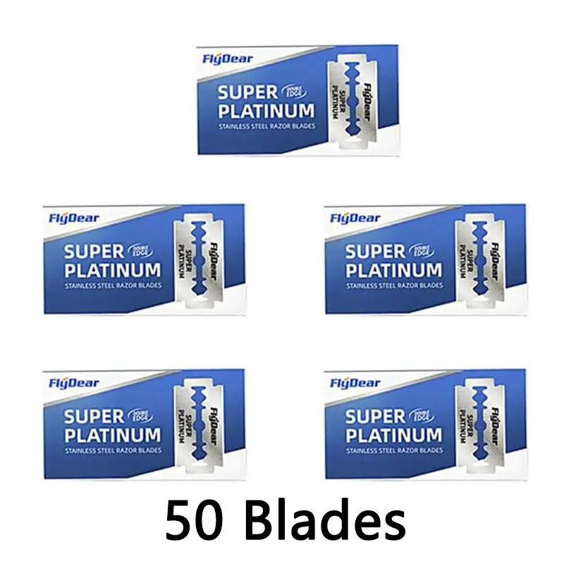 Classic Retro Stainless Razor Double Edge Razor Blades Men's Safety Razors Barber Tool Shave Hair Removal Razor: Red