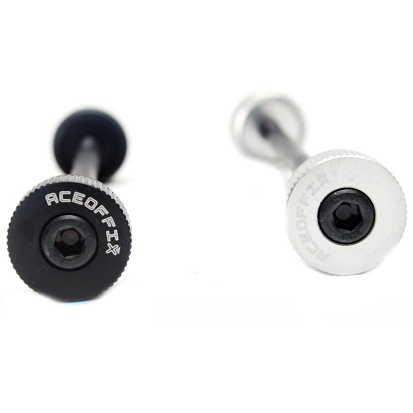 steel front Skewers Quick Release for brompton BMX 74mm Bicycle Slow Release QR Skewer