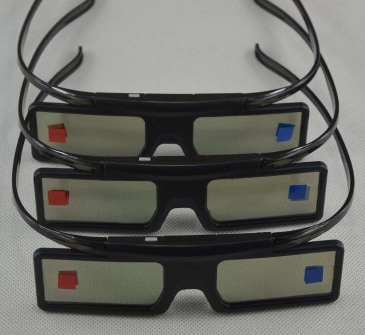 Étui à lunettes à obturateur actif Bluetooth 3D, pour Sony Samsung Panasonic EPSON TV TDG-BT500A TDG-BT400A JU7800 JS9800