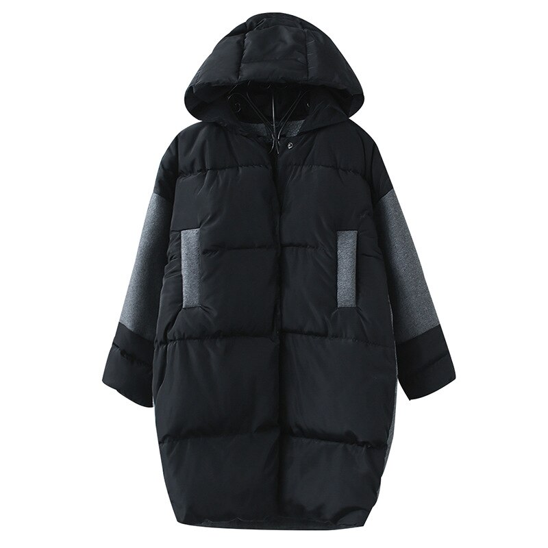 Vinter gravidrock maxi gravidjacka vinter gravid kläder tjock vindjacka gravid outfits gravidrock