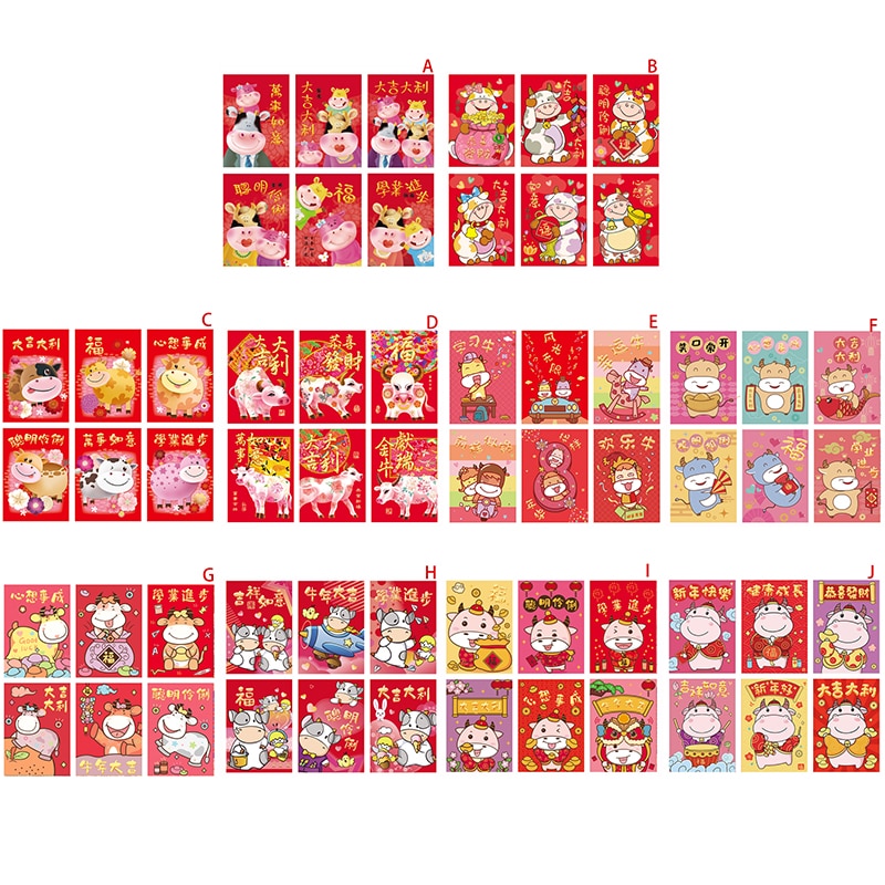 Os geluk chinese rode enveloppen gelukszakjes rood pakket voor chinees jaar en feestdoos