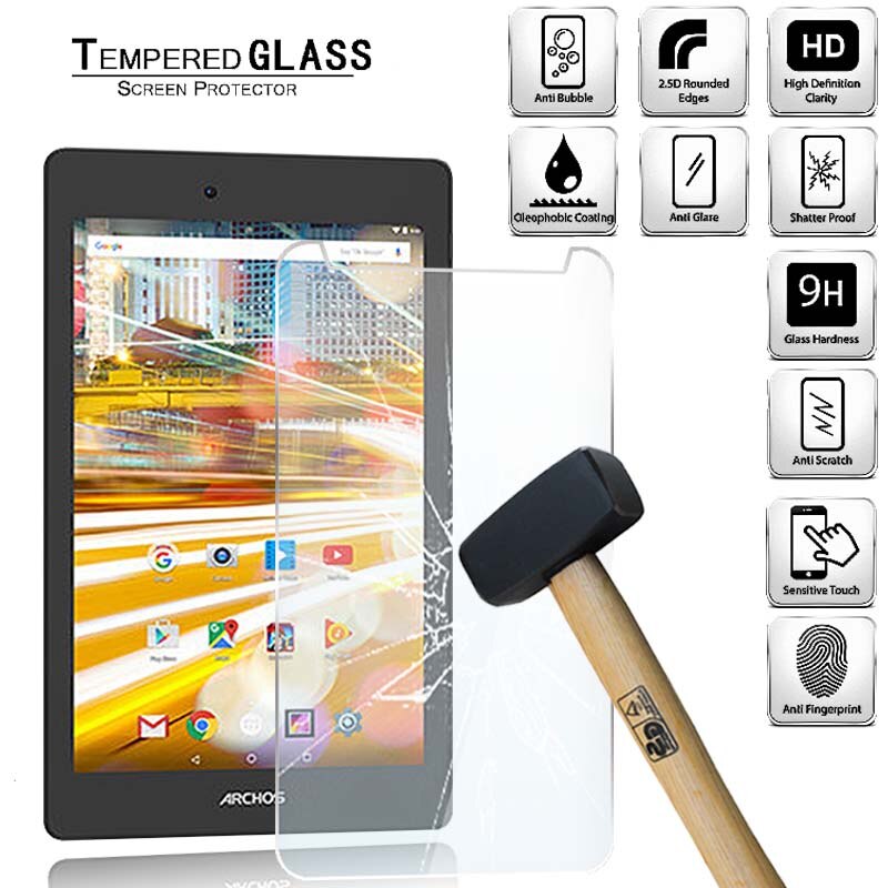 Tablet Gehard Glas Screen Protector Cover Voor Archos 70 Zuurstof Hd Oogbescherming Anti-Screen Breuk Gehard Film